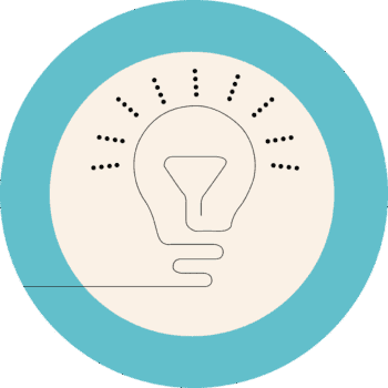 Illustration of a light bulb