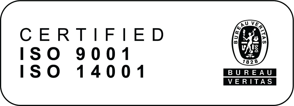 ISO certificate badge